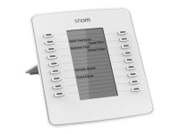 Snom D7, Weiß, 18 Tasten, Snom 715, 720, 760, D715, D725, D765, 28 - 46°, 140 x 158 x 40 mm, 400 g von Snom technology