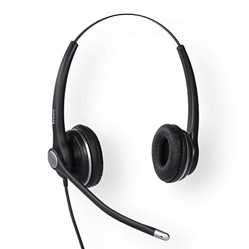 SNOM A100D Binaural Headset for all Snom desktop Telephones 3x0/D3x5/7x0/D7x5; 4342 von Snom