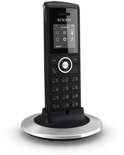 SNOM M25 DECT Mobilteil Schwarz von Snom