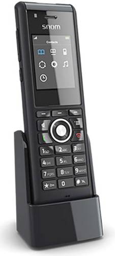 SNOM M85 DECT Mobilteil Schwarz von Snom