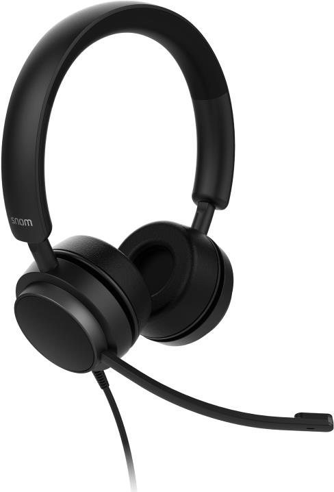 Snom A310D Kopfhörer Kabelgebunden Kopfband Büro/Callcenter Schwarz (00004626) von Snom