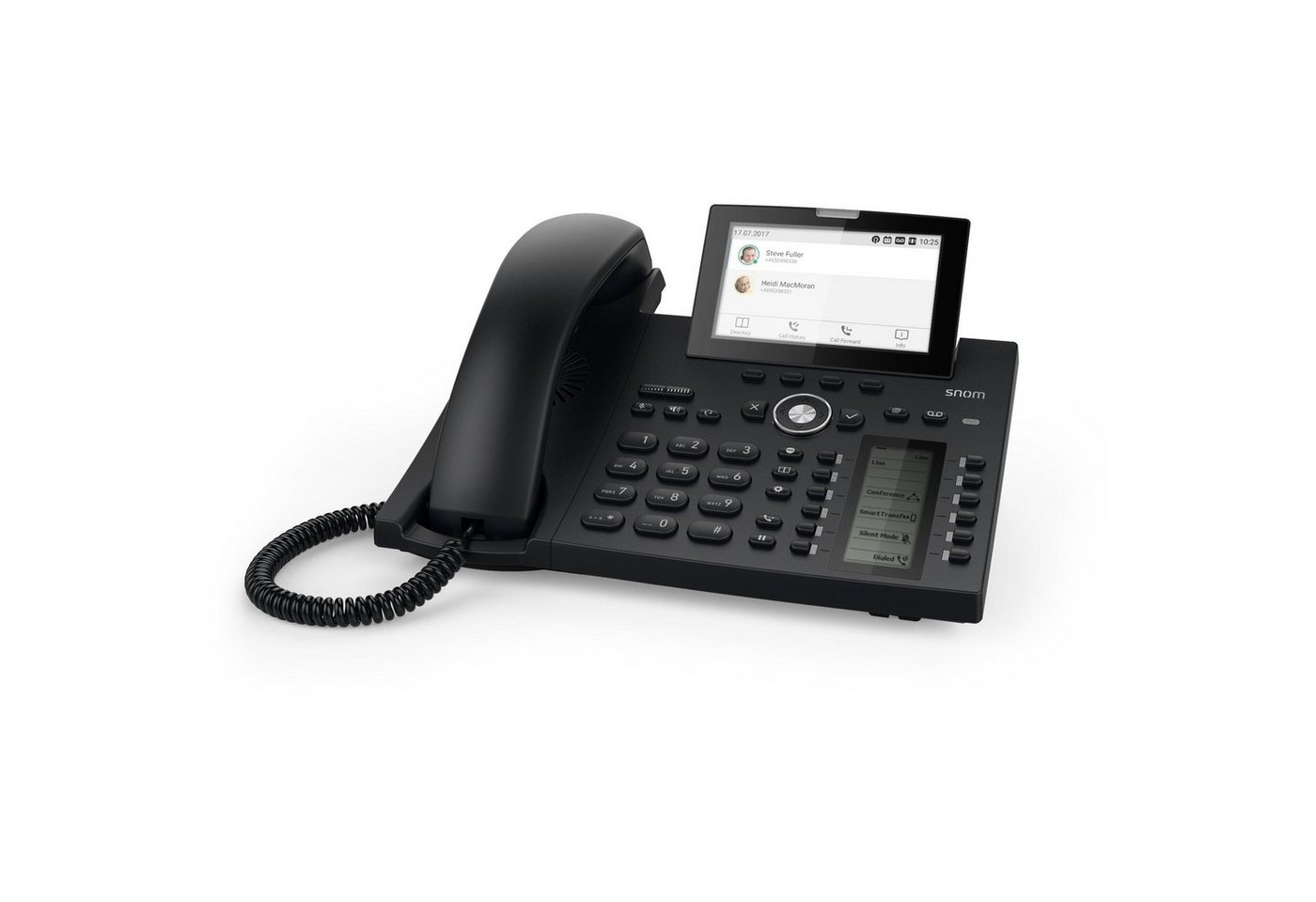 Snom snom D385, VoIP-Telefon, (Bluetooth, PoE) Festnetztelefon Snom snom D385, VoIP-Telefon, (Bluetooth, PoE) Festnetztelefon von Snom