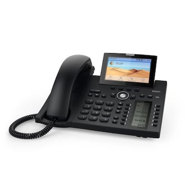 Snom D385 VoIP Telefon schwarz von Snom