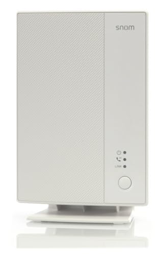 Snom M500 DECT-Basisstations-Duo Vereint Als DECT-Zelle, Unterstützt 16 Telefone & Parallele GespräChe, Inkl - SCE, TLS/SRTP Verschlüsselung, MTLS- Authentifizierung, Zero-Touch-Provisionierung von Snom