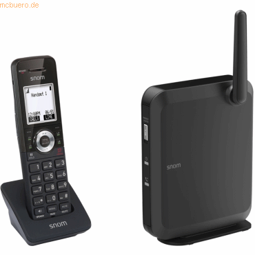 Snom snom m110 IP-DECT Basisstation und Mobilteil von Snom