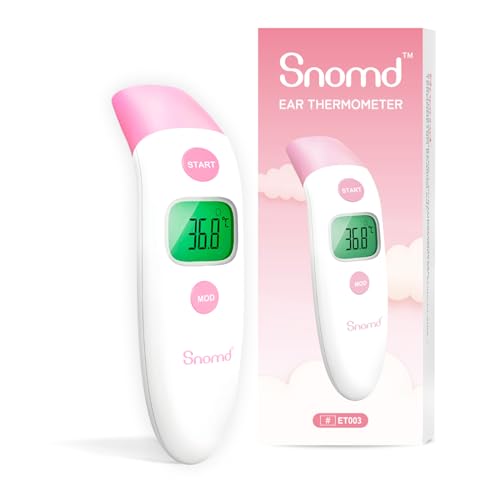 Snomd Fieberthermometer Kontaktlos Infrarot Stirn-und Ohrthermometer Snomd Fieberthermometer Kontaktlos Infrarot Stirn-und Ohrthermometer von Snomd