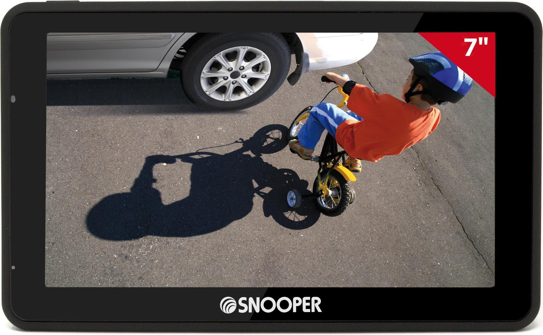 Snooper PRO S6900 LKW - Intern - Albanien - Österreich - Belgien - Bosnia Herzegovina - Bulgarien - Kroatien - Tschechische Republik,... - 2D/3D - 17,8 cm (7 Zoll) - 800 x 480 Pixel - LCD (NATRS69) - Sonderposten von Snooper