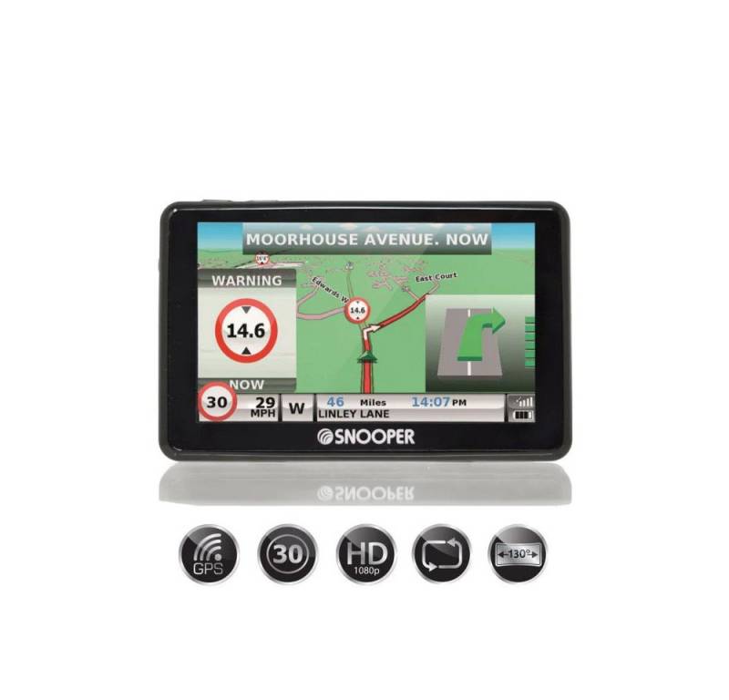 Snooper Truckmate SC5900 PLUS DVR LKW-Navigationsgerät (inklusive lebenslanger Kartenupdates) von Snooper