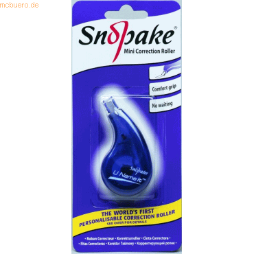 10 x Snopake Korrekturroller U Name It 5mmx5m 10 x Snopake Korrekturroller U Name It 5mmx5m von Snopake