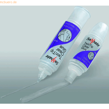 12 x Snopake Klebstoff TwinTip farblos 28ml 12 x Snopake Klebstoff TwinTip farblos 28ml von Snopake