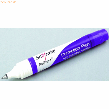 12 x Snopake Korrekturstift Pin Point 7ml 12 x Snopake Korrekturstift Pin Point 7ml von Snopake