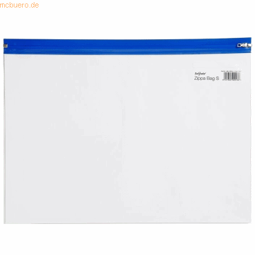 25 x Snopake Dokumententasche Zippa Bag 'S' A4 blau 25 x Snopake Dokumententasche Zippa Bag 'S' A4 blau von Snopake