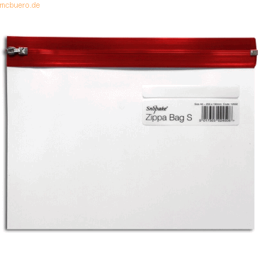 25 x Snopake Dokumententasche Zippa Bag 'S' A5 rot 25 x Snopake Dokumententasche Zippa Bag 'S' A5 rot von Snopake