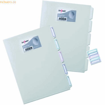 5 x Snopake Dokumentenhüllen SlipFile A4 5 Fächer transparent 5 x Snopake Dokumentenhüllen SlipFile A4 5 Fächer transparent von Snopake