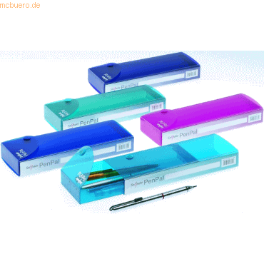 5 x Snopake Federmappe PenPal 20x7,5x3cm19,5x8x2,5cm PP mit Steckversc von Snopake