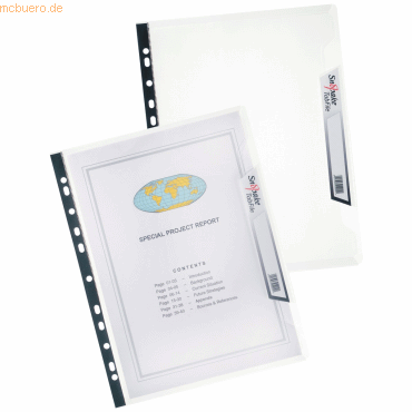 5 x Snopake Hefttasche Tabfile A4 PP transparent 5 x Snopake Hefttasche Tabfile A4 PP transparent von Snopake
