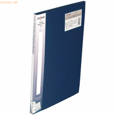 5 x Snopake Sichtbuch A4 20 Hüllen/40 Seiten mit Dokumententasche blau 5 x Snopake Sichtbuch A4 20 Hüllen/40 Seiten mit Dokumententasche blau von Snopake