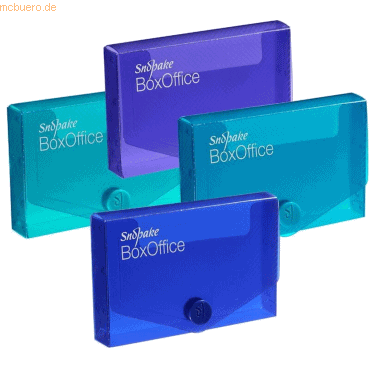 5 x Snopake Visitenkartenbox BxLxH 15x90x60mm electra farbig sortiert 5 x Snopake Visitenkartenbox BxLxH 15x90x60mm electra farbig sortiert von Snopake