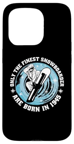 Snowboarder Jahrgang 1945 Geburtstags Snowboarding Snowboard Hülle für iPhone 15 Pro Snowboarder Jahrgang 1945 Geburtstags Snowboarding Snowboard Hülle für iPhone 15 Pro von Snowboard Zubehör Geschenke Shirts