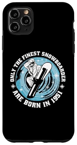 Snowboarder Jahrgang 1951 Geburtstags Snowboarding Snowboard Hülle für iPhone 11 Pro Max Snowboarder Jahrgang 1951 Geburtstags Snowboarding Snowboard Hülle für iPhone 11 Pro Max von Snowboard Zubehör Geschenke Shirts