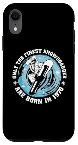 Snowboarder Jahrgang 1970 Geburtstags Snowboarding Snowboard Hülle für iPhone XR Snowboarder Jahrgang 1970 Geburtstags Snowboarding Snowboard Hülle für iPhone XR von Snowboard Zubehör Geschenke Shirts