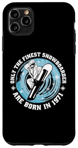 Snowboarder Jahrgang 1971 Geburtstags Snowboarding Snowboard Hülle für iPhone 11 Pro Max Snowboarder Jahrgang 1971 Geburtstags Snowboarding Snowboard Hülle für iPhone 11 Pro Max von Snowboard Zubehör Geschenke Shirts