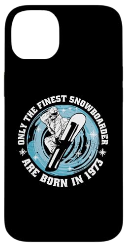 Snowboarder Jahrgang 1973 Geburtstags Snowboarding Snowboard Hülle für iPhone 14 Plus Snowboarder Jahrgang 1973 Geburtstags Snowboarding Snowboard Hülle für iPhone 14 Plus von Snowboard Zubehör Geschenke Shirts