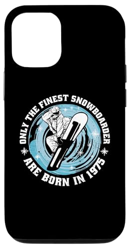 Snowboarder Jahrgang 1975 Geburtstags Snowboarding Snowboard Hülle für iPhone 12/12 Pro Snowboarder Jahrgang 1975 Geburtstags Snowboarding Snowboard Hülle für iPhone 12/12 Pro von Snowboard Zubehör Geschenke Shirts