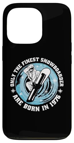 Snowboarder Jahrgang 1976 Geburtstags Snowboarding Snowboard Hülle für iPhone 13 Pro Snowboarder Jahrgang 1976 Geburtstags Snowboarding Snowboard Hülle für iPhone 13 Pro von Snowboard Zubehör Geschenke Shirts