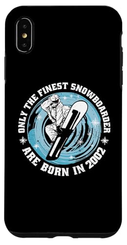 Snowboarder Jahrgang 2002 Geburtstags Snowboarding Snowboard Hülle für iPhone XS Max Snowboarder Jahrgang 2002 Geburtstags Snowboarding Snowboard Hülle für iPhone XS Max von Snowboard Zubehör Geschenke Shirts