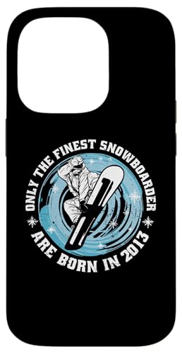 Snowboarder Jahrgang 2013 Geburtstags Snowboarding Snowboard Hülle für iPhone 14 Pro Snowboarder Jahrgang 2013 Geburtstags Snowboarding Snowboard Hülle für iPhone 14 Pro von Snowboard Zubehör Geschenke Shirts