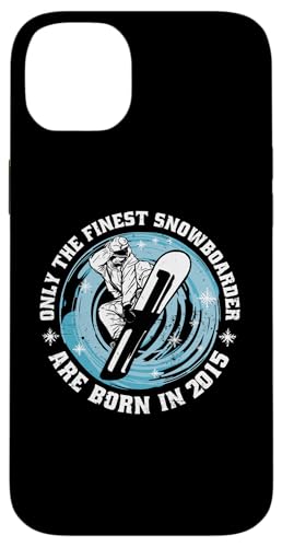 Snowboarder Jahrgang 2015 Geburtstags Snowboarding Snowboard Hülle für iPhone 14 Plus Snowboarder Jahrgang 2015 Geburtstags Snowboarding Snowboard Hülle für iPhone 14 Plus von Snowboard Zubehör Geschenke Shirts