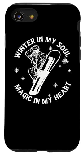 Snowboards Snowboarding Wintersport Snowboarder Snowboard Hülle für iPhone SE (2020) / 7 / 8 von Snowboard Zubehör Geschenke Shirts