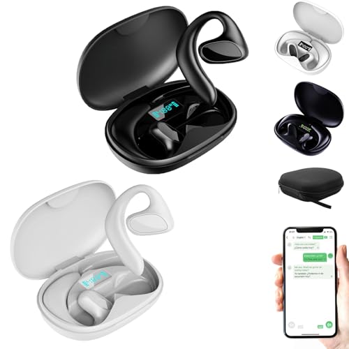 2025 Verbessert Talkbuds Übersetzer, Talk Buds Übersetzer, Ki Kopfhörer Mit Echtzeit Übersetzung Sprechen Sie 140 Sprachen In Sekunden, Sprachübersetzer Kopfhörer Für Reisen Business Lernen (2PCS-1) 2025 Verbessert Talkbuds Übersetzer, Talk Buds Übersetzer, Ki Kopfhörer Mit Echtzeit Übersetzung Sprechen Sie 140 Sprachen In Sekunden, Sprachübersetzer Kopfhörer Für Reisen Business Lernen (2PCS-1) von Snrtevu