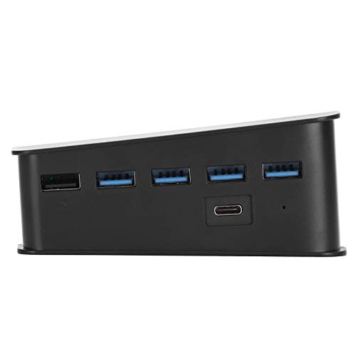 Controller-USB-Hub, Controller-USB-A-Hub USB-Hub mit Mehreren Anschlüssen mit Mehreren Systemen für PS5-Spielekonsole von Snufeve6