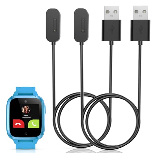 2-Stück Magnetisches Ladegerät Nur Kompatibel mit XPLORA Kidzi Ladekabel,Tragbares USB-Kabel Ersatz Ladestation Charger Cable Kompatibel mit Xplora Kidzi,Schwarz & Schwarz 2-Stück Magnetisches Ladegerät Nur Kompatibel mit XPLORA Kidzi Ladekabel,Tragbares USB-Kabel Ersatz Ladestation Charger Cable Kompatibel mit Xplora Kidzi,Schwarz & Schwarz von Snyeest