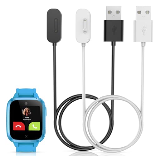 2-Stück Magnetisches Ladegerät Nur Kompatibel mit XPLORA Kidzi Ladekabel,Tragbares USB-Kabel Ersatz Ladestation Charger Cable Kompatibel mit Xplora Kidzi,Schwarz & Weiß 2-Stück Magnetisches Ladegerät Nur Kompatibel mit XPLORA Kidzi Ladekabel,Tragbares USB-Kabel Ersatz Ladestation Charger Cable Kompatibel mit Xplora Kidzi,Schwarz & Weiß von Snyeest