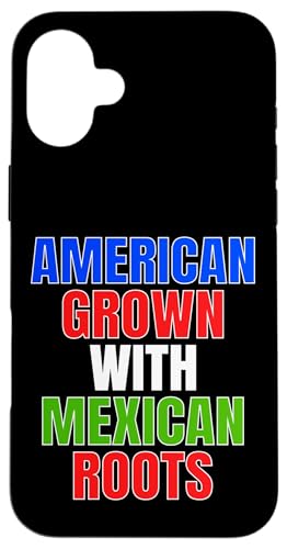 Amerikaner mit mexikanischen Wurzeln, hispanischer Stolz Hülle für iPhone 16 Plus Amerikaner mit mexikanischen Wurzeln, hispanischer Stolz Hülle für iPhone 16 Plus von So Cool Designs