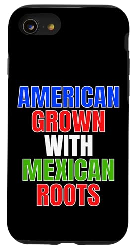 Amerikaner mit mexikanischen Wurzeln, hispanischer Stolz Hülle für iPhone SE (2020) / 7 / 8 von So Cool Designs
