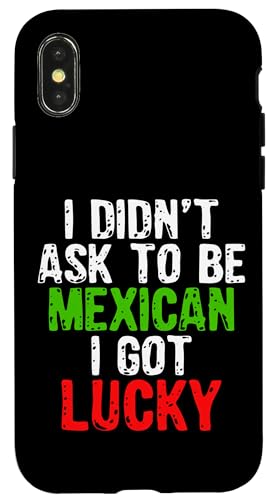 Ich habe nicht darum gebeten, Mexikaner zu sein, ich hatte Hülle für iPhone X/XS Ich habe nicht darum gebeten, Mexikaner zu sein, ich hatte Hülle für iPhone X/XS von So Cool Designs