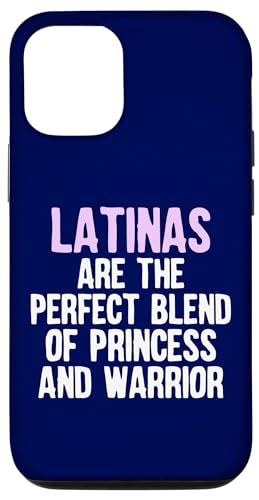 Latinas sind eine Mischung aus Prinzessin und Krieger Hülle für iPhone 12/12 Pro von So Cool Designs
