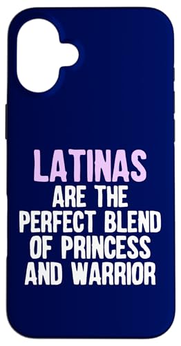 Latinas sind eine Mischung aus Prinzessin und Krieger Hülle für iPhone 16 Plus Latinas sind eine Mischung aus Prinzessin und Krieger Hülle für iPhone 16 Plus von So Cool Designs