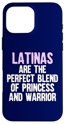 Latinas sind eine Mischung aus Prinzessin und Krieger Hülle für iPhone 16 Pro Max Latinas sind eine Mischung aus Prinzessin und Krieger Hülle für iPhone 16 Pro Max von So Cool Designs