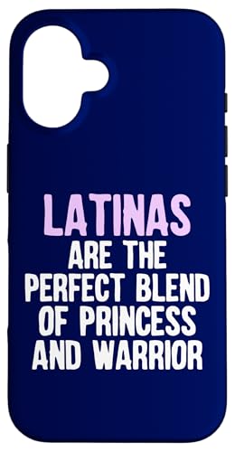 Latinas sind eine Mischung aus Prinzessin und Krieger Hülle für iPhone 16 von So Cool Designs