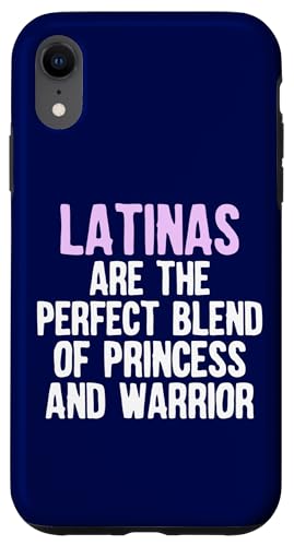 Latinas sind eine Mischung aus Prinzessin und Krieger Hülle für iPhone XR Latinas sind eine Mischung aus Prinzessin und Krieger Hülle für iPhone XR von So Cool Designs