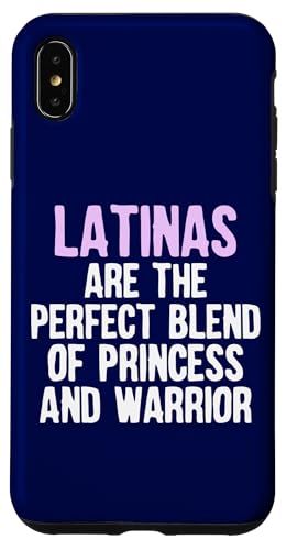 Latinas sind eine Mischung aus Prinzessin und Krieger Hülle für iPhone XS Max Latinas sind eine Mischung aus Prinzessin und Krieger Hülle für iPhone XS Max von So Cool Designs