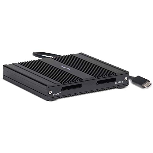 SoNNeT SF3-2SXSPX Series - SxS PRO X Thunderbolt 3 Pro Card Reader, schwarz von SoNNeT