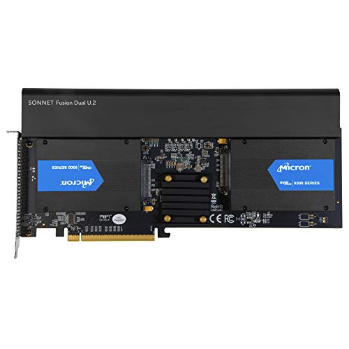 SoNNeT Technologies Fusion Dual U.2 SSD PCIe Card von SoNNeT