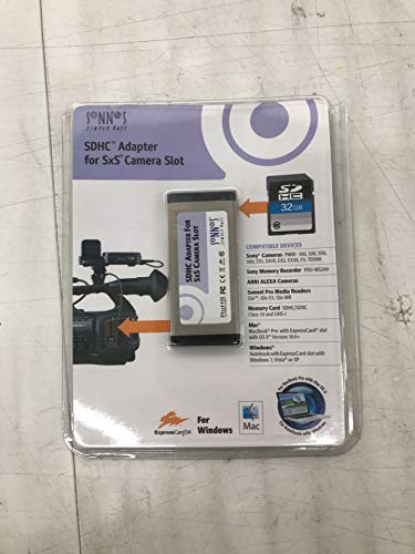 Sonnet Technologies SDHC Adapter für SxS Camera Slot, SD-SXS-E34 von SoNNeT