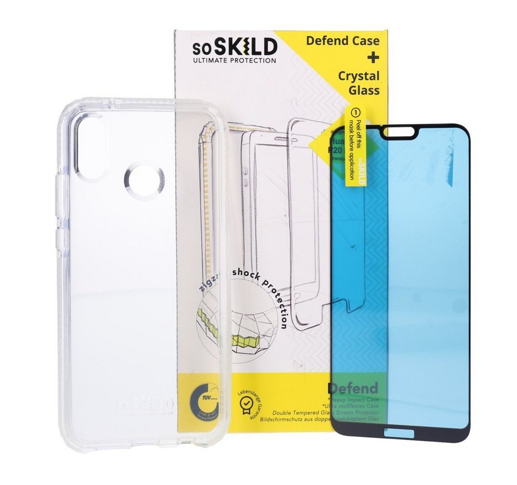 SoSkild Schutzfolie Defend Heavy Impact Case Huawei P20 Lite transparent - Schutzhülle & D von SoSkild